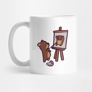 A Grizzly Self Pawtrait Mug